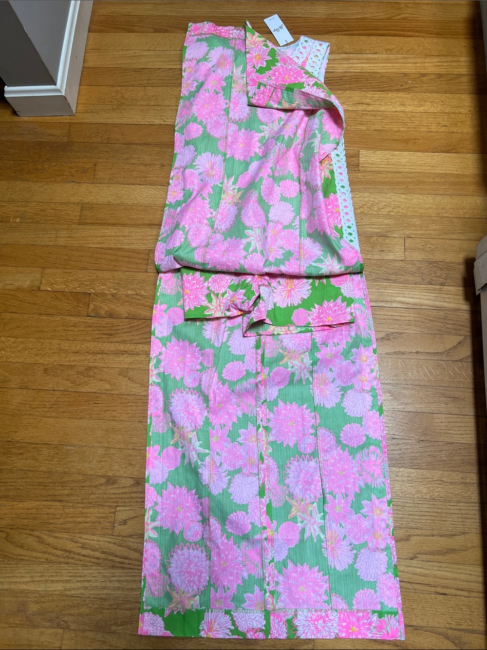 NWT Lilly Pulitzer Sadie Romper Pink & Green Floral size 2. Classy chic - Picture 9 of 11